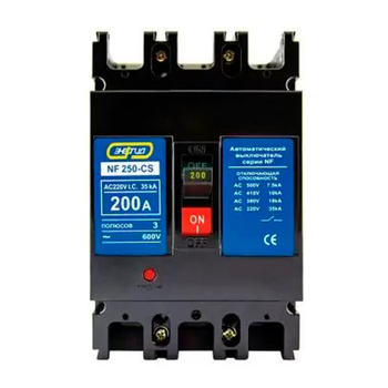 Автоматический выключатель NF250-CS 3P 200A Энергия - Электрика, НВА - Модульное оборудование - Автоматические выключатели - Магазин электроприборов Точка Фокуса