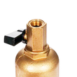 Магистральный фильтр Гейзер Бастион 122 с манометром для холодной и горячей воды 1/2 - Фильтры для воды - Магистральные фильтры - Магазин электроприборов Точка Фокуса